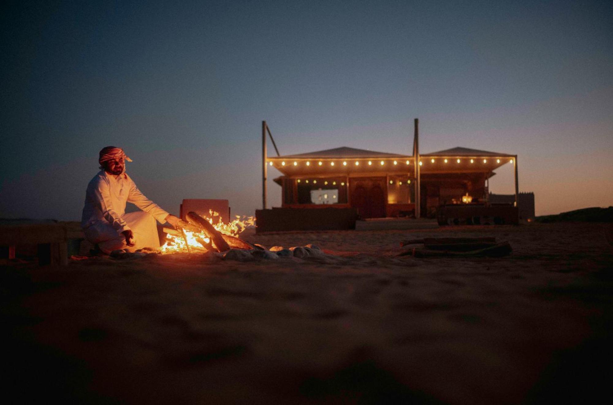 Safari Dunes Camp Ḩawīyah Exterior foto